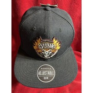 OVERWATCH JUNKRAT EMBROIDERED BIOWORLD ADJUSTABLE SNAPBACK HAT OFFICIAL LICENSED